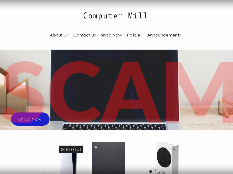 computer mill scam